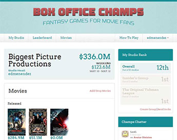 Box Office Champs Launches